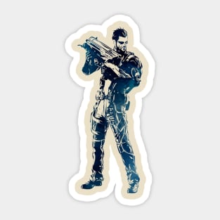 Adam Jensen Sticker